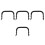 4pcs Stroller Accessories Baby Extender Universal Sponge 5