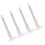 12Pcs White Mini Vernier Caliper Plastic Gauge for Precise Measurement 7