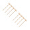 8 Pcs Mini Wooden Rake For Sand Table Micro Landscape Sandbox Diy Tool 4