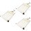3Pcs Assorted Color Blank Calligraphy Scrolls Lightweight for Writing 6