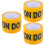 3 Rolls Non Adhesive Tape Safety Warning Construction Caution 7