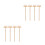 8 Pcs Mini Wooden Rake For Sand Table Micro Landscape Sandbox Diy Tool 7