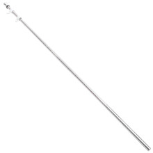 3Sets Easy Assembly Stainless Steel Flag Pole Set for