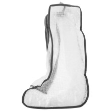 2Pcs Grey Mesh PVC Travel Boots Bags Multipurpose Shoe Organizer