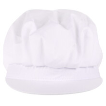 3Pcs Breathable Elastic Unisex Chef Hat For Men Women