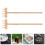 8 Pcs Mini Wooden Rake For Sand Table Micro Landscape Sandbox Diy Tool 9