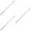 3Sets Easy Assembly Stainless Steel Flag Pole Set for 6
