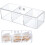 4Pcs Transparent Tea Bag Holder Organizer Box for Kitchen Storage 1