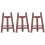 3 Pcs Small House Accessory Mini Easel Miniature Art Studio Decoration 5