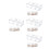 4Pcs Transparent Tea Bag Holder Organizer Box for Kitchen Storage 6