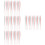 48 Pcs Plastic Scratch Off Pens Colored Painting Stylus Sticks 9