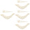 4Sets White Hanging Fruit Organizer Multi-Use Vegetable Storage Basket 8