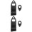 2pcs Saxophone Finger Rest Thumb Plastic Accessories 7