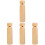 4St Beige Kinderen Train Whistle Educatief Speelgoed 3