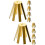 10Pcs Brass Golf Shaft Adapter Shims Octopus Type Golf Tools 9