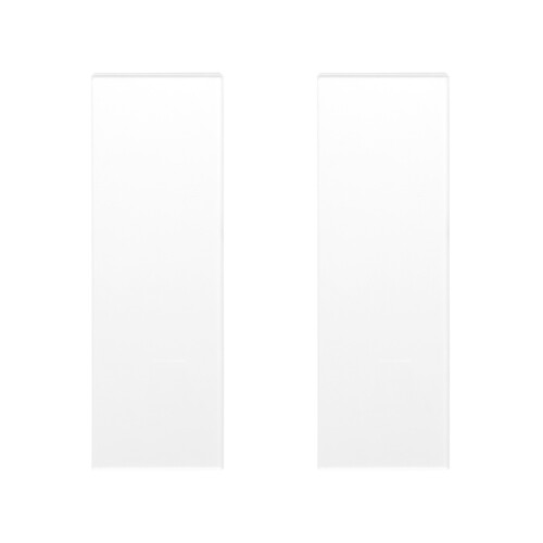 2 Pcs Transparent Cake Cream Rectangular Acrylic Baking Tool (14 Inch) 1