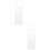 2 Pcs Transparent Cake Cream Rectangular Acrylic Baking Tool (14 Inch) 7