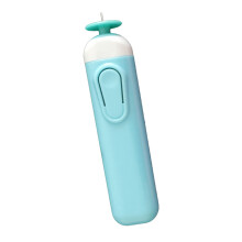 3St Duurzame Elektrische Steel Winder Pen Sky Blue Voor Papierrollen
