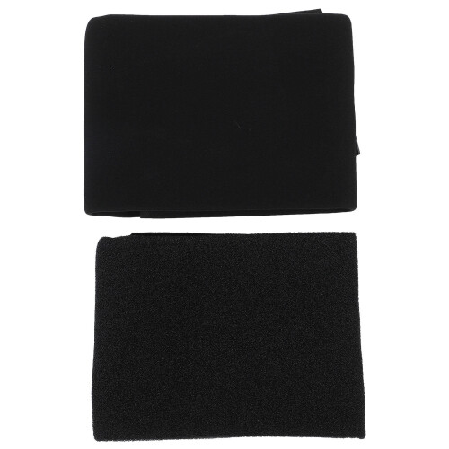 Tissu Mousse Acoustique Noir Pour Enceintes En Studio