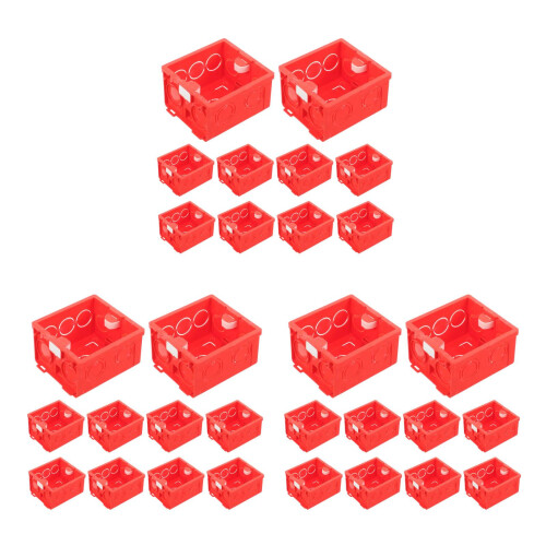 30St Wand Socket Box Wit 86 Type Stevige Installatiebox 1