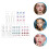 20Ensembles Stickers Auto-Adhésifs Pour , Yeux Et Corps 9