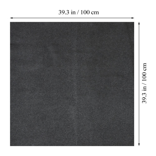Tissu Mousse Acoustique Noir Pour Enceintes En Studio 1