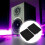 Tissu Mousse Acoustique Noir Pour Enceintes En Studio 6