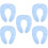 5Pièces Siège Portable Sky-Blue Confortable Lavable 2