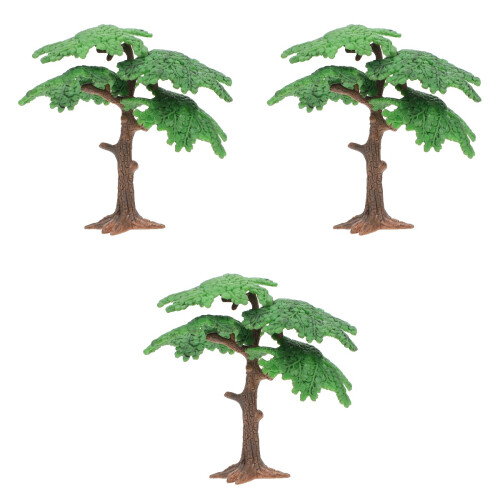 9Sets Ecologische Dennenboom Set Model Landschap Accessoires 2