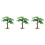 9Sets Ecologische Dennenboom Set Model Landschap Accessoires 4
