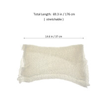 2St Baby Wrap Beige Open Geweven Stretch Wrap Voor Pasgeborenen