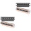 4Pcs Adjustable Aluminum Car Parking Cards Assorted Colors 3