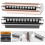 4Pcs Adjustable Aluminum Car Parking Cards Assorted Colors 8