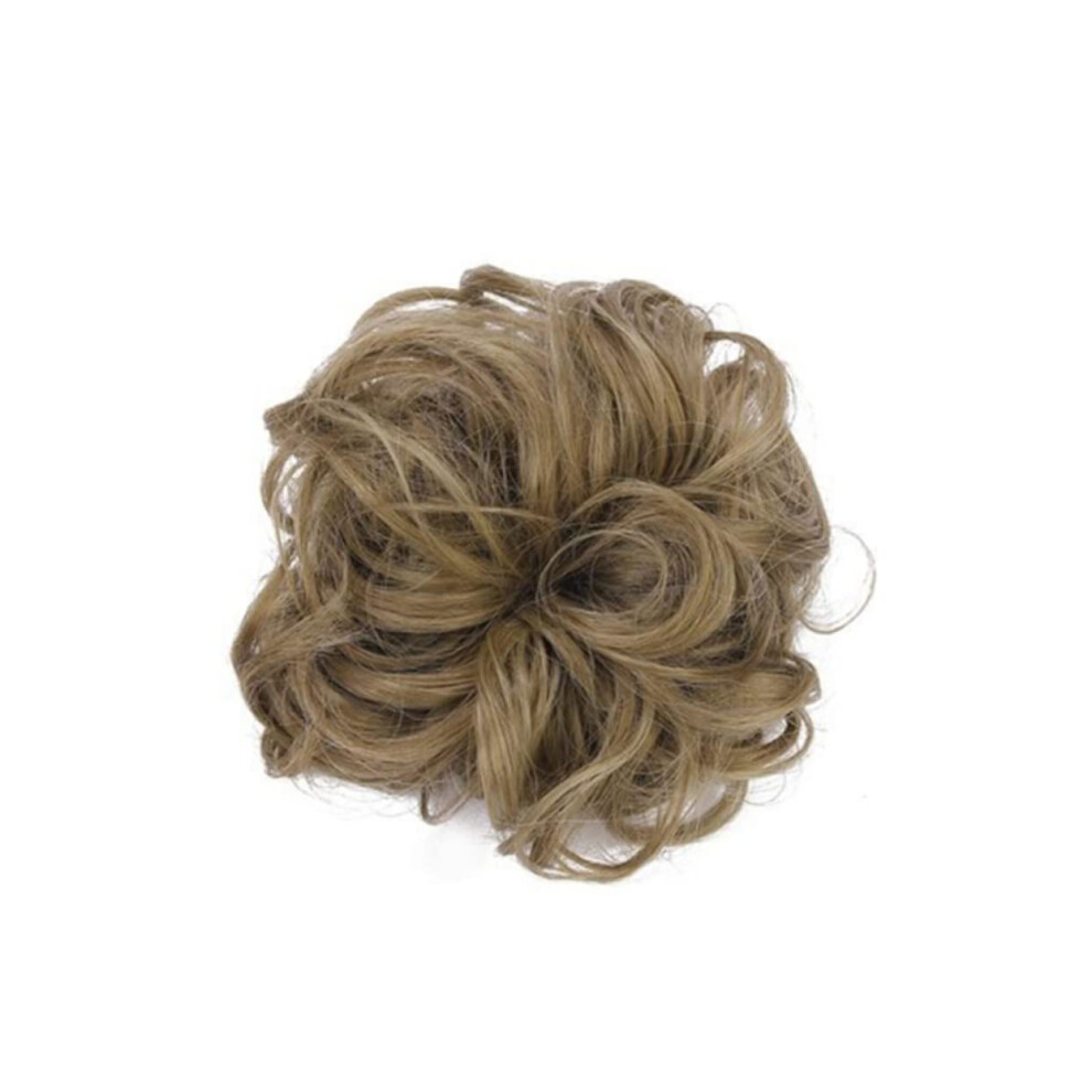 Unisex Hair Bun Extension With Wavy Ponytail Hair Extensions For Women, Instant Volume Boost, Party Use