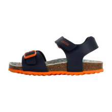Sandali in Pelle Geox Ghita - Blu-Arancione scuro