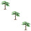 9Sets Ecologische Dennenboom Set Model Landschap Accessoires 8