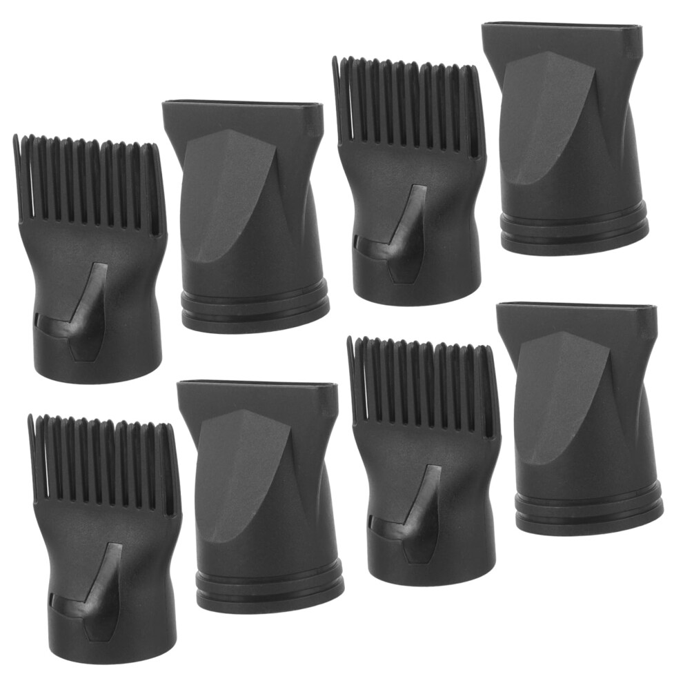 10pcs Hair Dryer Attachments Set with Nozzles Combs Diffuser for Faster Styling and Volume