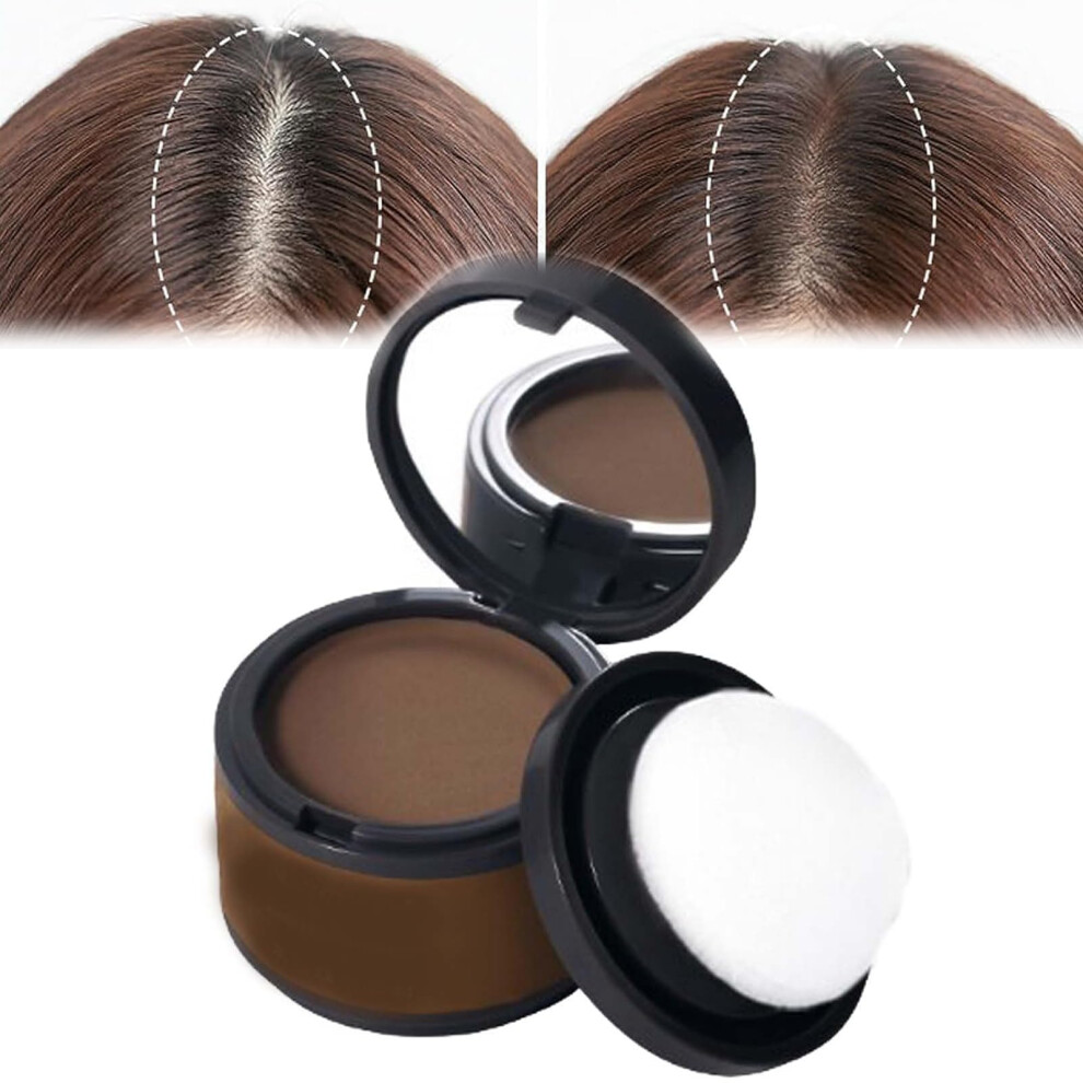 Brown Root Touch Up Powder For Blonde And Dark Hair With Instant Coverage And Natural Blending