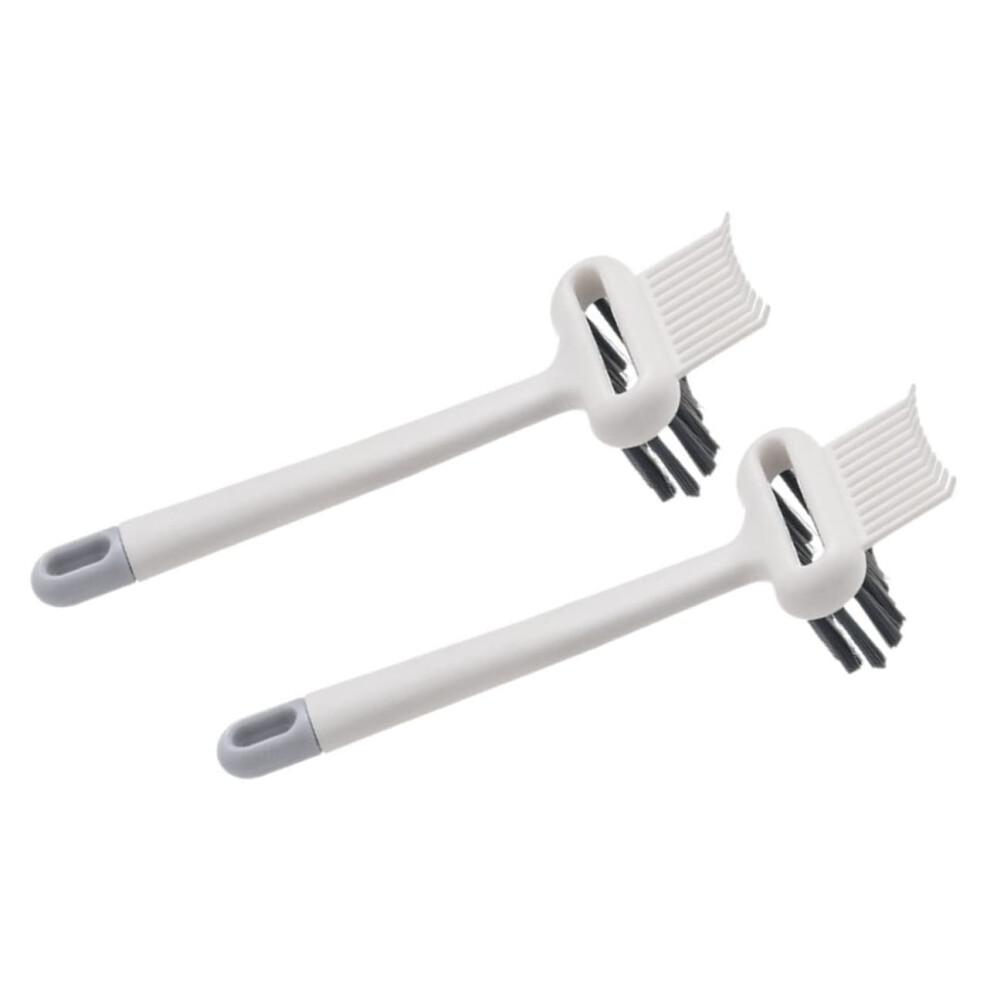Hair Brush Cleaner Comb Cleaning Tool 2pcs Set with Ergonomic Grip for Salon and Travel Use