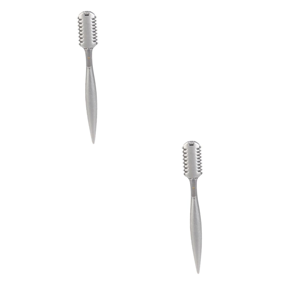Unisex Dual Sided Hair Cutting Comb With Precision Bang Trimming And Layer Blending Control Â 2Pcs