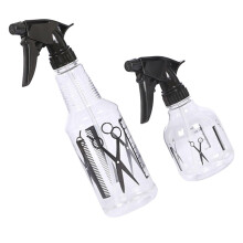 Spray Bottle with Fine Mist for Hair and Plants, LeakProof Reusable Plastic Mister for Home and Salon