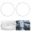 2Pcs Microwave Turntable Holder 18.9Cm Roller Base 8