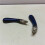 18Stk Keramik Chopsticks Rest Auberginenform Navy Langlebig 10