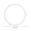 2Pcs Microwave Turntable Holder 18.9Cm Roller Base 3