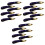 18Stk Keramik Chopsticks Rest Auberginenform Navy Langlebig 3
