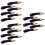 18Stk Keramik Chopsticks Rest Auberginenform Navy Langlebig 7