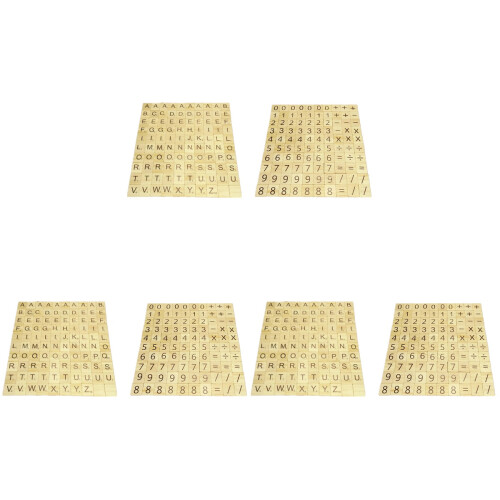 3Stk Holzpuzzle Chips Lernspielzeug Kinder Khaki 1
