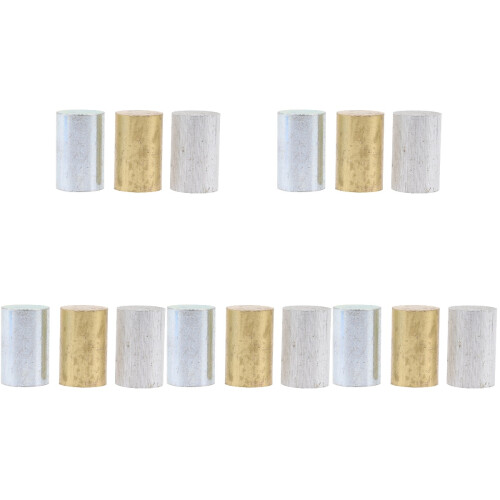 5Sets Aluminum Copper Iron Cylinders Metal Set for Density Experiments 1