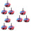 9Sets Spielset Kinder Wurfringe Leichtes Ringwurfspiel 8