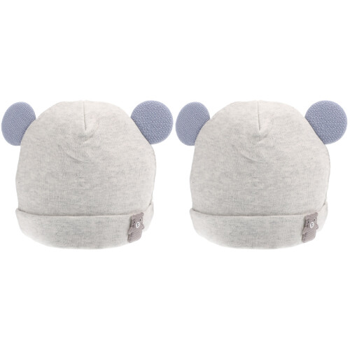 2Pièces Bonnets Infantiles Coton Et Élégants 1